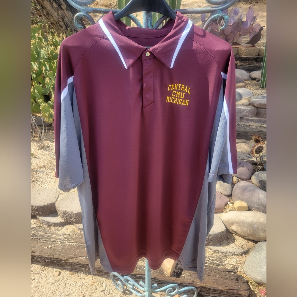 Holloway Central Michigan CMU Polo Shirt